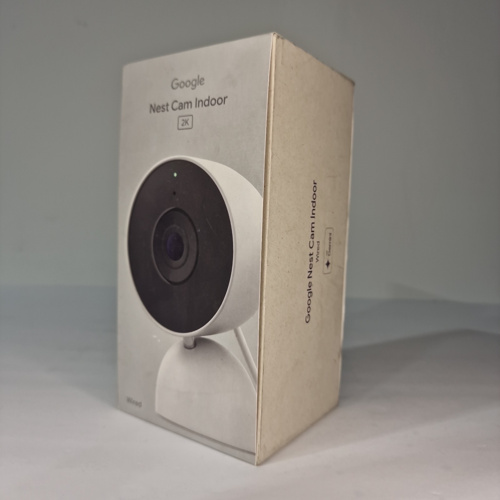 Google Nest Cam Indoor (Wired, 3rd Gen) – 2K smart security camera with AI