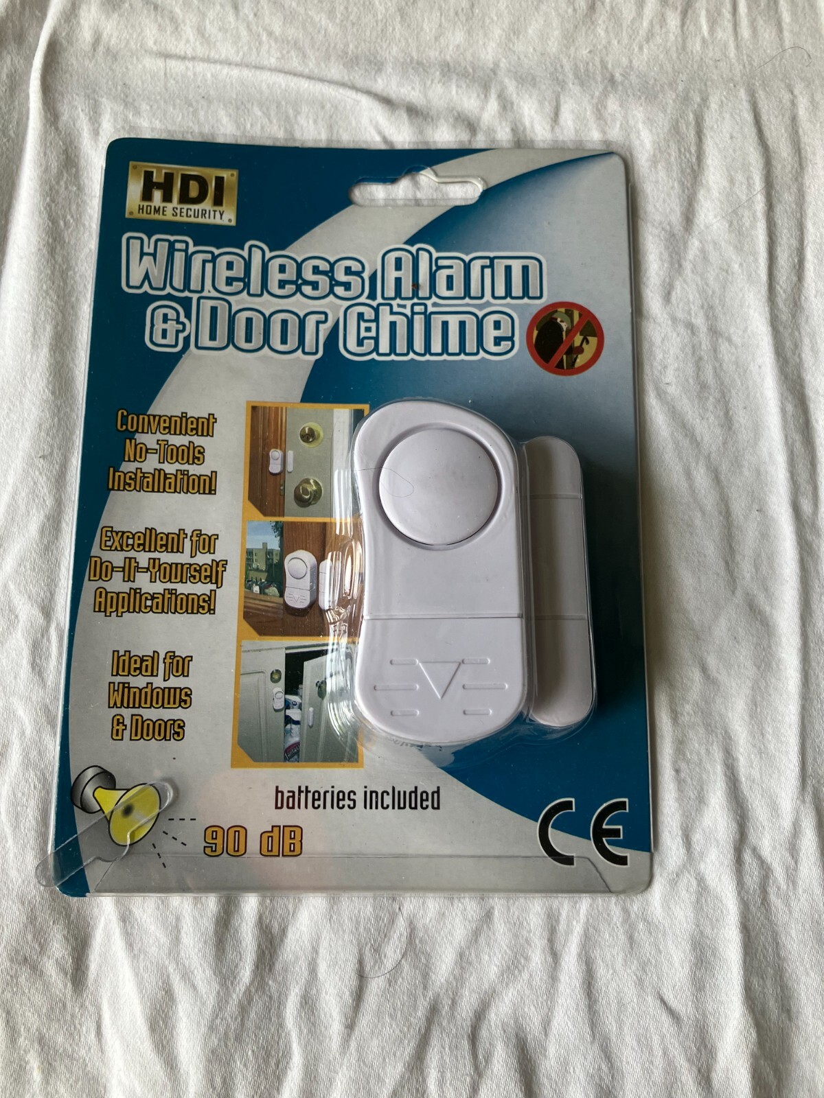 Wireless Home Security Alarm and Door Chime Battery required 20975 90db DIY