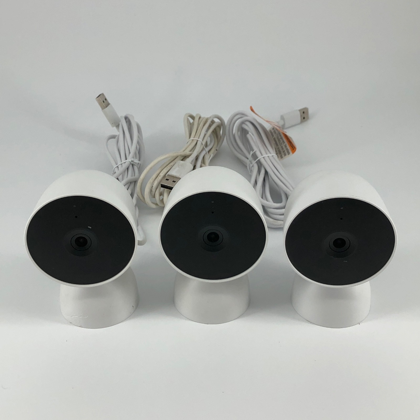 3-PACK ISSUE Google Nest Security Cam Indoor 1080p Wired 2nd Generation GJQ9T