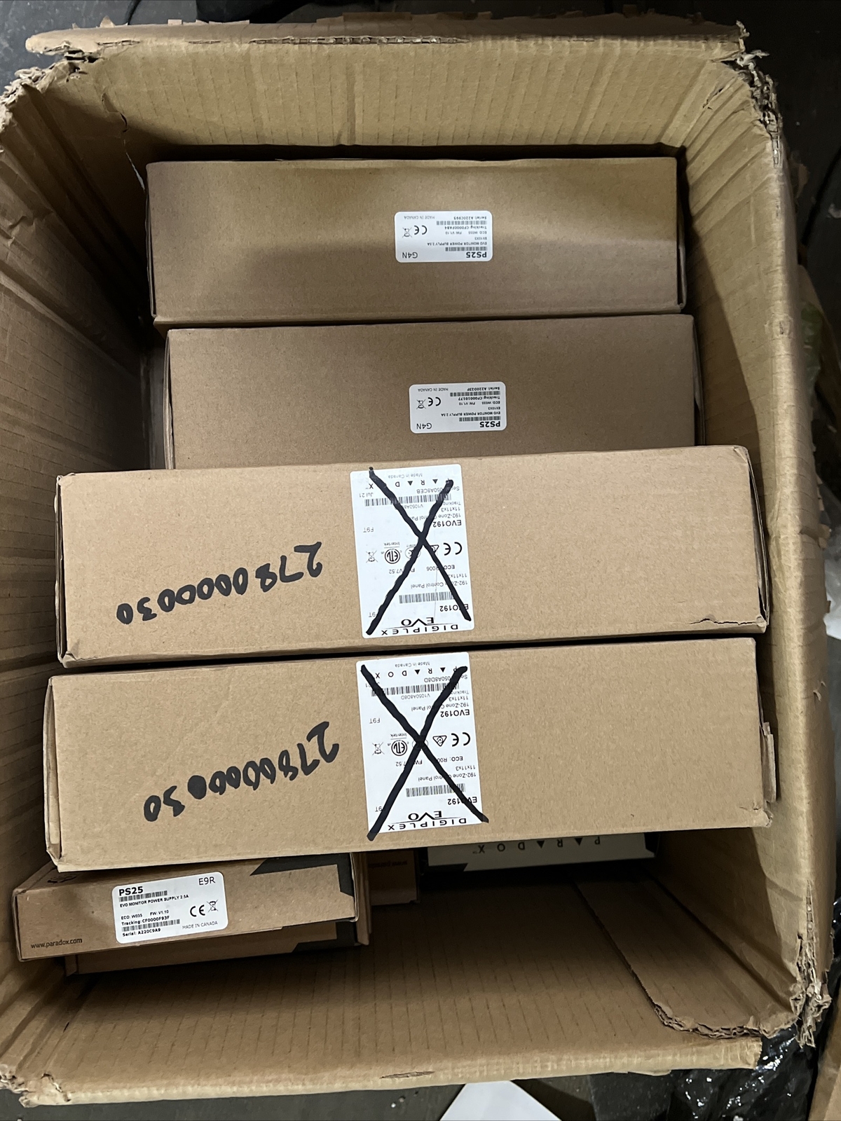 Lot Of Paradox Security Parts (see pictures and details)
