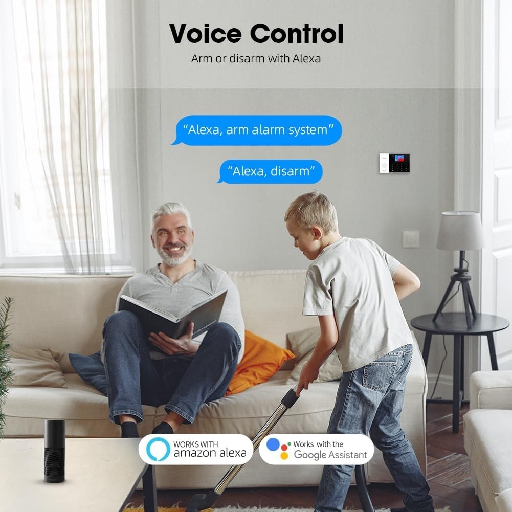 Comprehensive 2025 Wireless Security Alarm – 120dB Alerts, Mobile Control