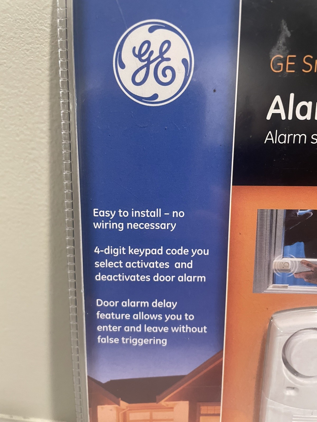 GE Personal Security Alarm Kit #51107 – Window or Door Alarm – New in Package