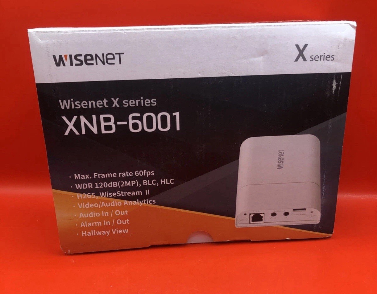 Hanwha Techwin XNB-6001 Wisenet X Series 2MP Network Camera Main Module Base NIB