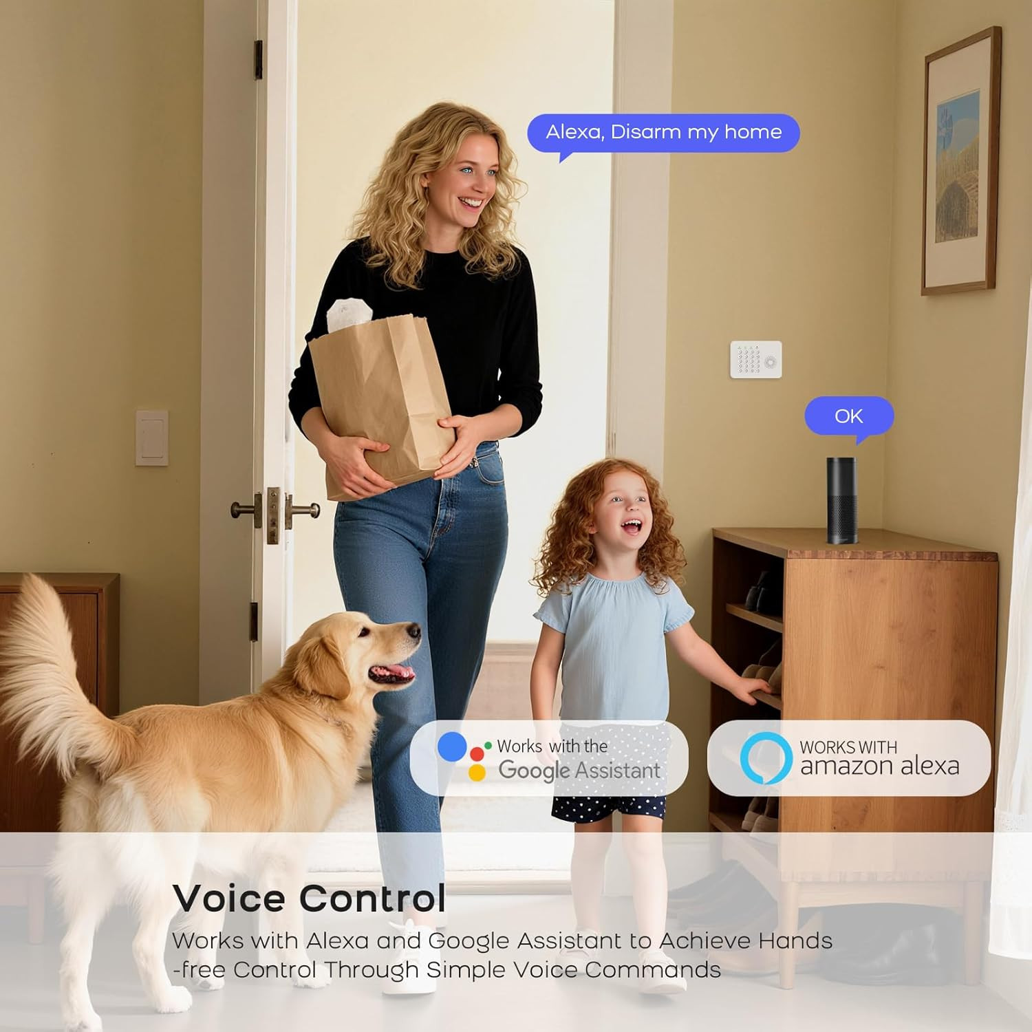 DIY Wireless Home Security System with Sensors & PTZ Camera – No Fees