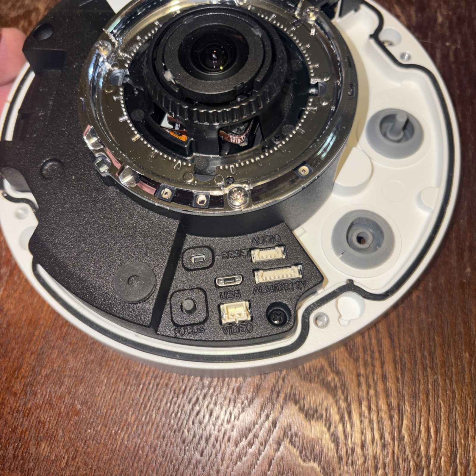 WiseNet used XNF-9010RV 12mp Fisheye IP Camera Hanwha Techwin Used