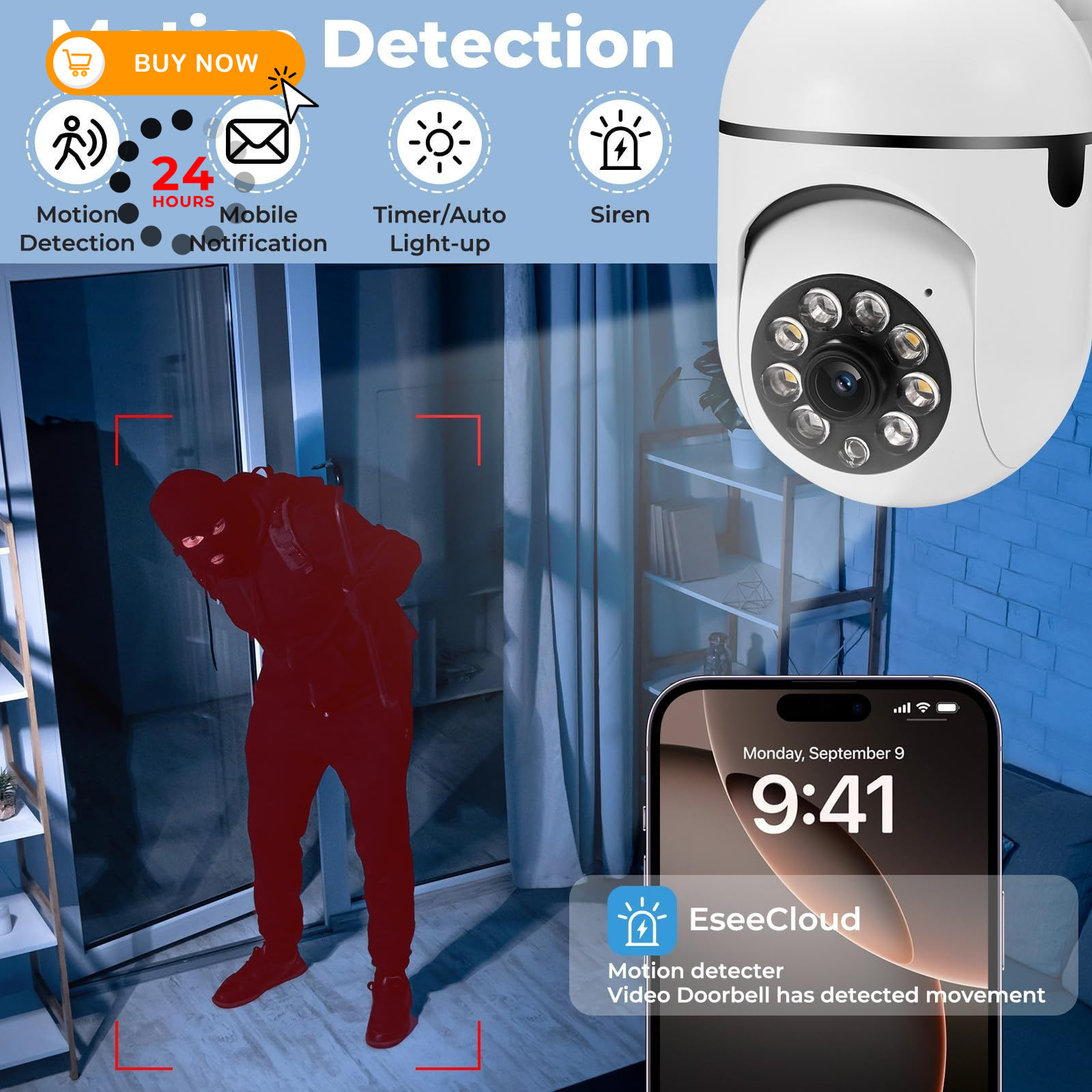 oneware Security Camera Wired,2.4G/5G Indoor Outdoor Wireless Cameras for…