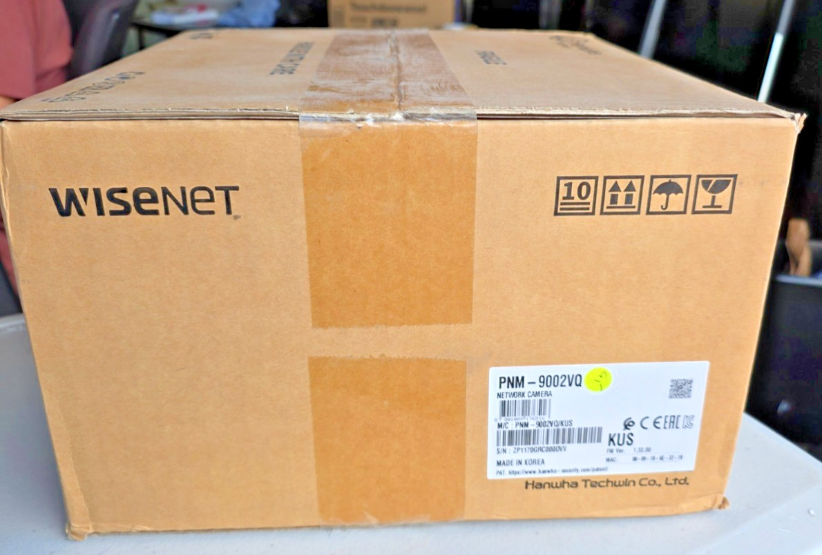Hanwha Techwin PNM-9002VQ 2MP/5MPx4CH Multi-directional Security Camera Lens