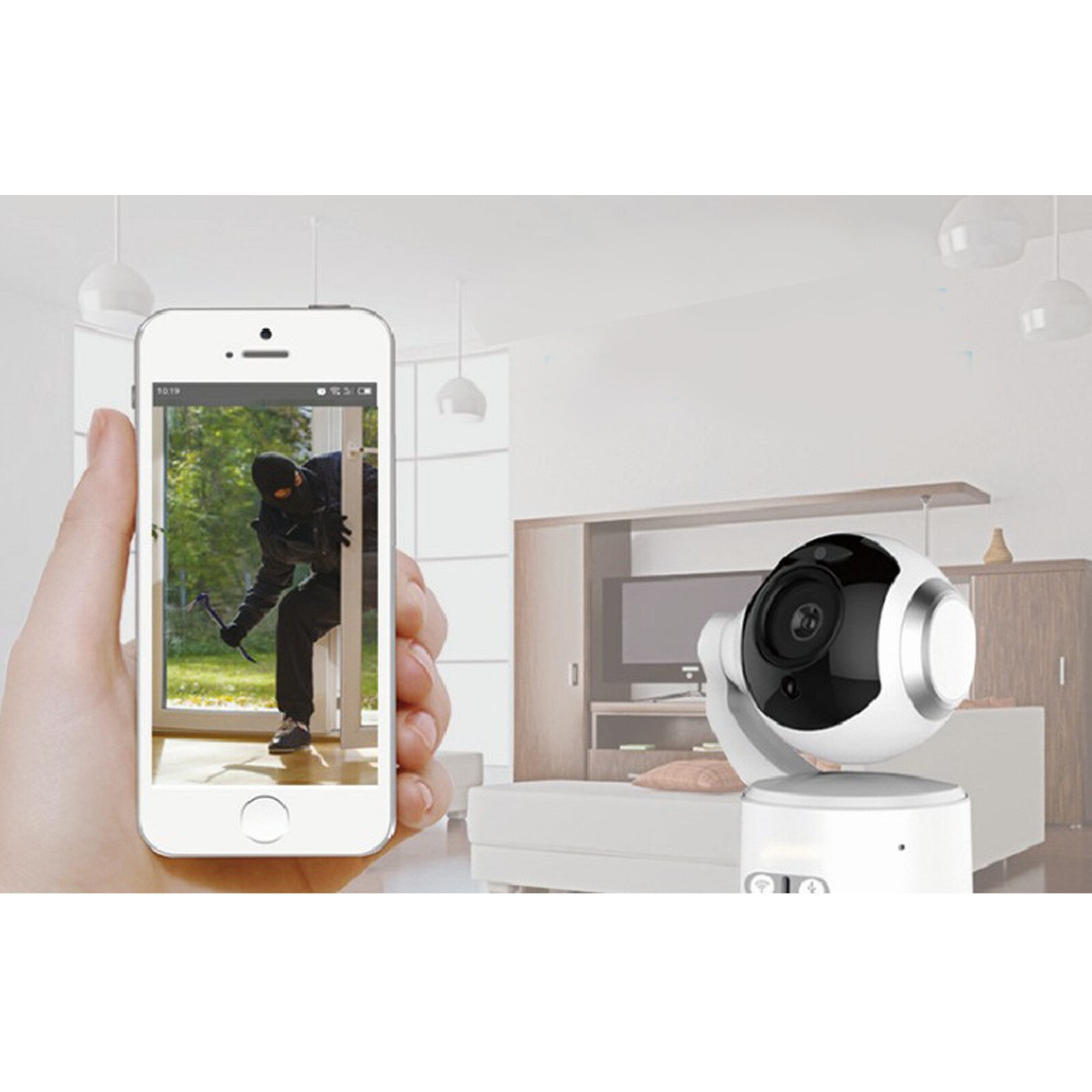 Wireless Smart House App Control Alarm System for Home Burglar Security Alarm.