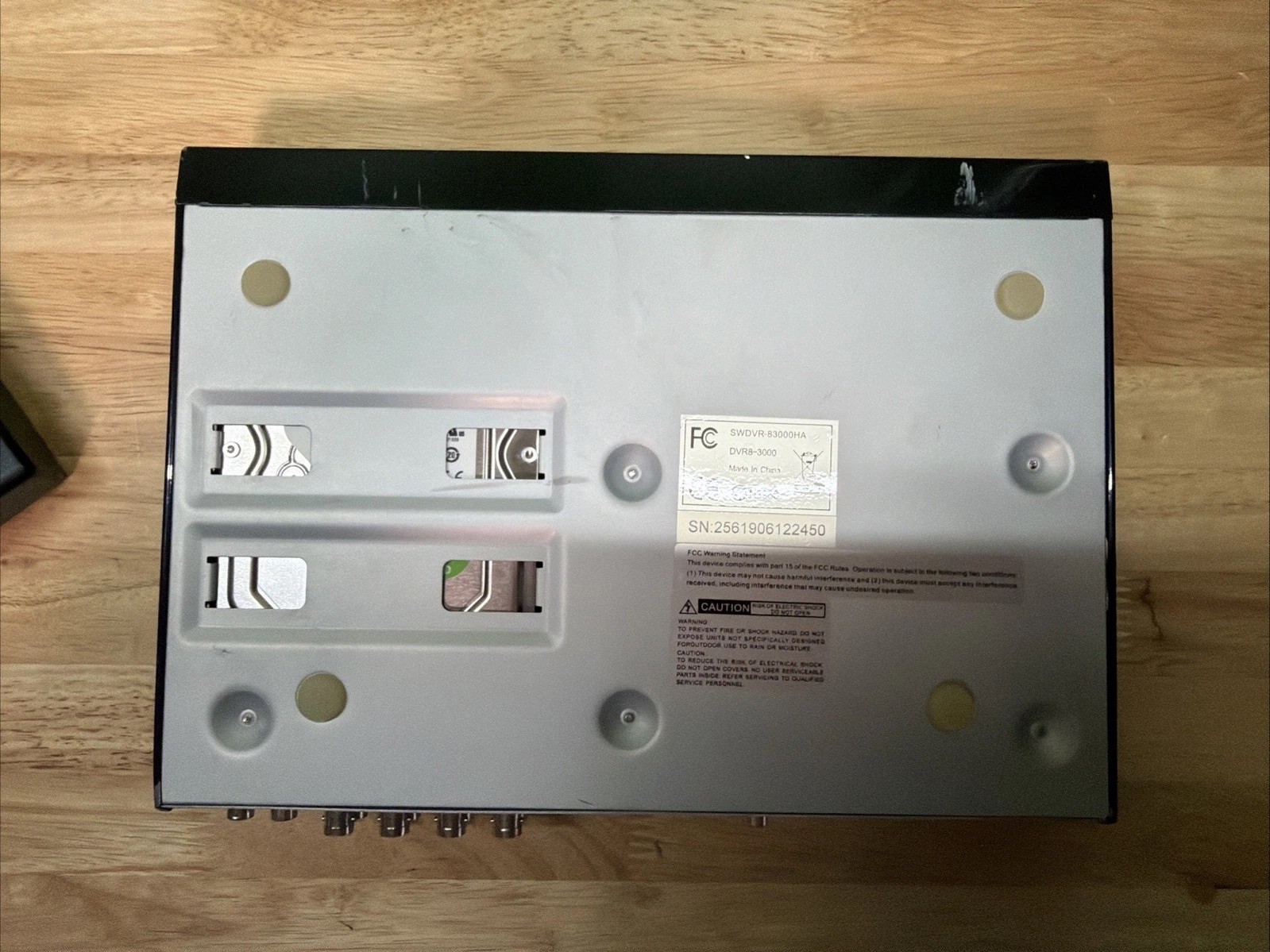 Swann Pro 4-8Ch-DVR SWDVR-83000H 500GB HD Box Only For Parts/Repair