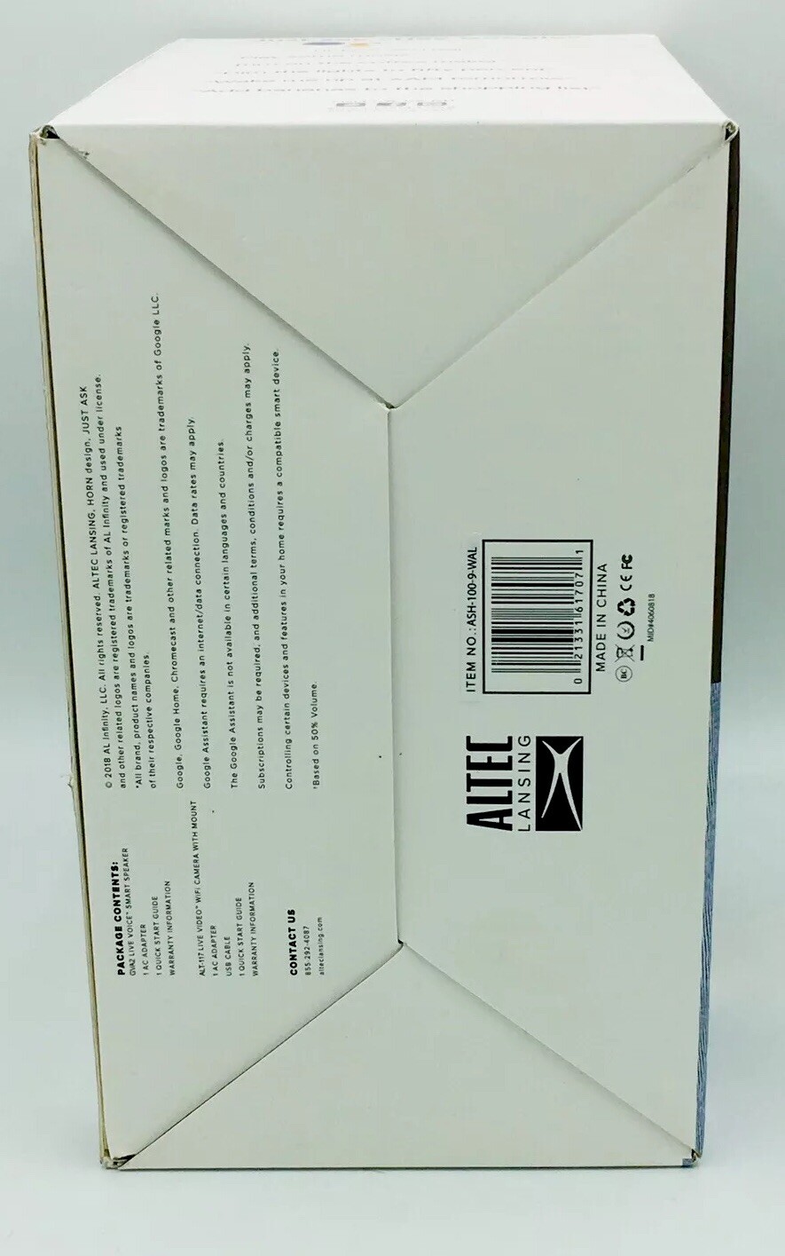 ALTEC LANSING VOICE ACTIVATED SMART SECURITY SYSTEM BRAND NEW IN BOX USA SELLER