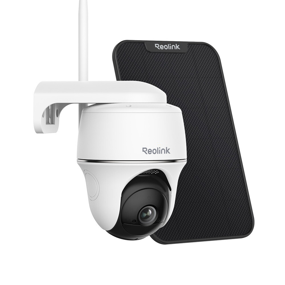 Reolink Argus PT 5MP Battery Camera Pan Tilt Outdoor with Solar Smart Detection