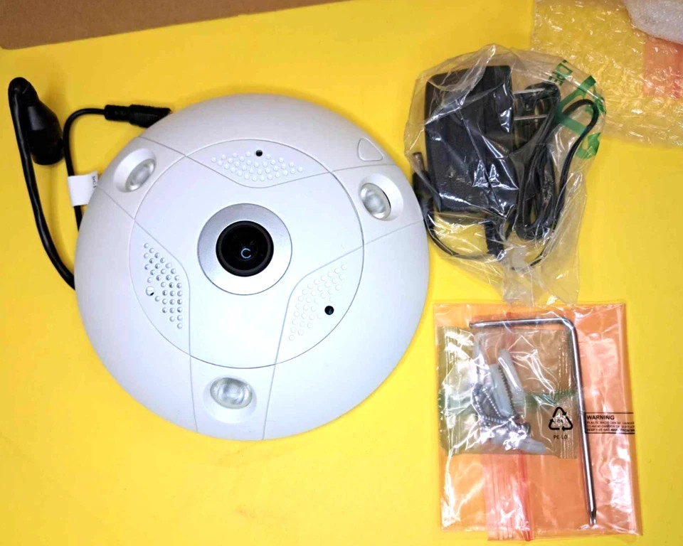 ? SMART VISION DIRECT SVDIP7562F IP CAMERA WIDE DYNAMIC RANGE CLEAR IMAGE WHITE