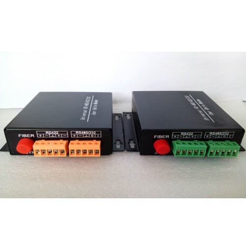 RS485/422/232 Data over Fiber Optic Extenders Converters FC Singlemode 20Km