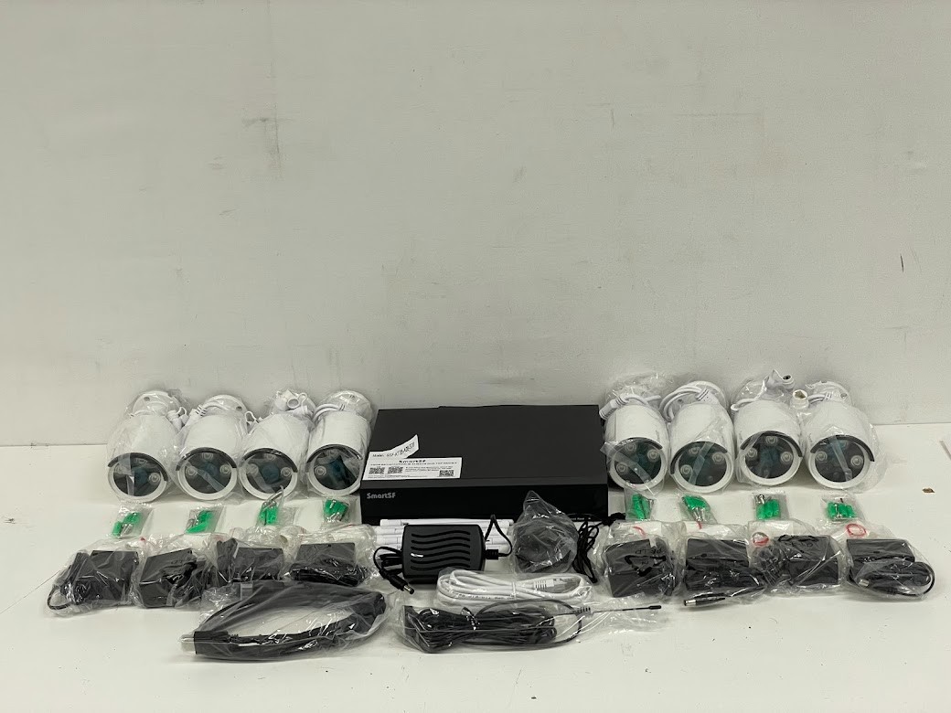 Wireless Security Camera System, 10CH 5MP NVR with 8 3MP Cameras, 3TB HDD