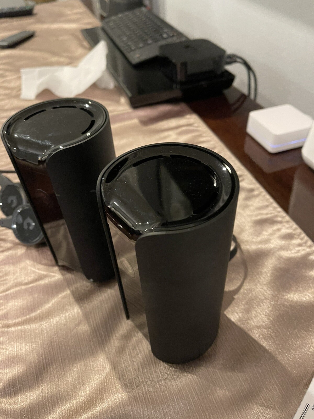 2 Pcs Canary Smart Home Security Device CAN100USBK Black (CL463)