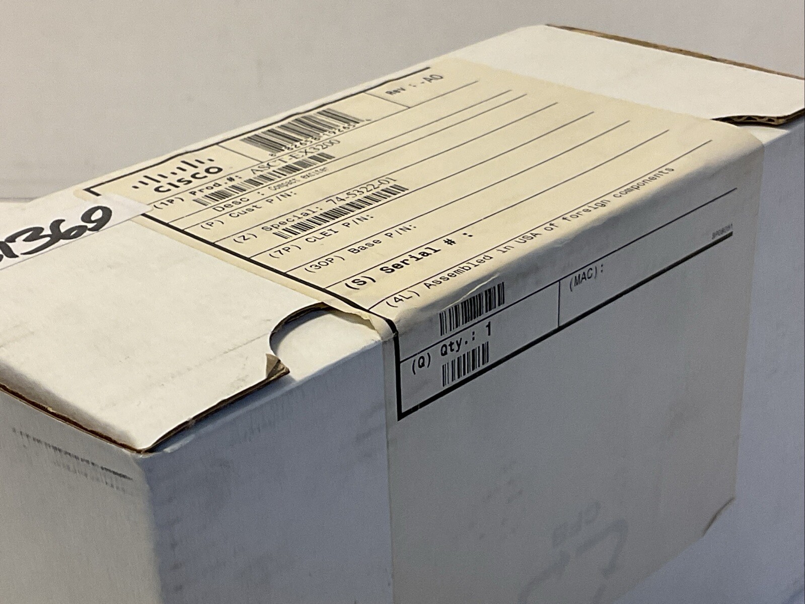 Aeroscout EX-3200 Indoor Compact Exciter Factory Sealed Cisco ASCTEX3200 New
