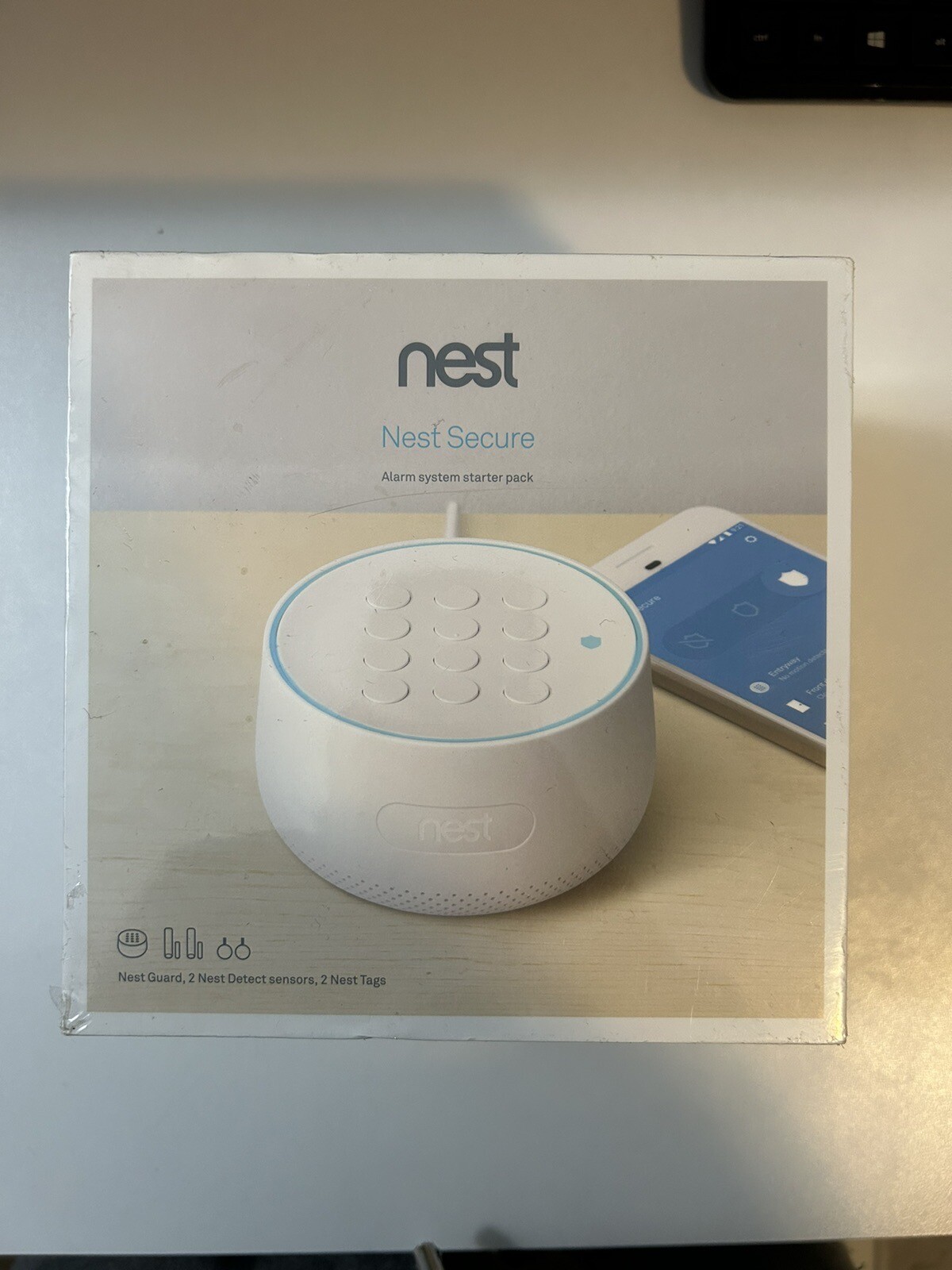 NEW SEALED Nest Secure Alarm System Starter Pack H1500ES