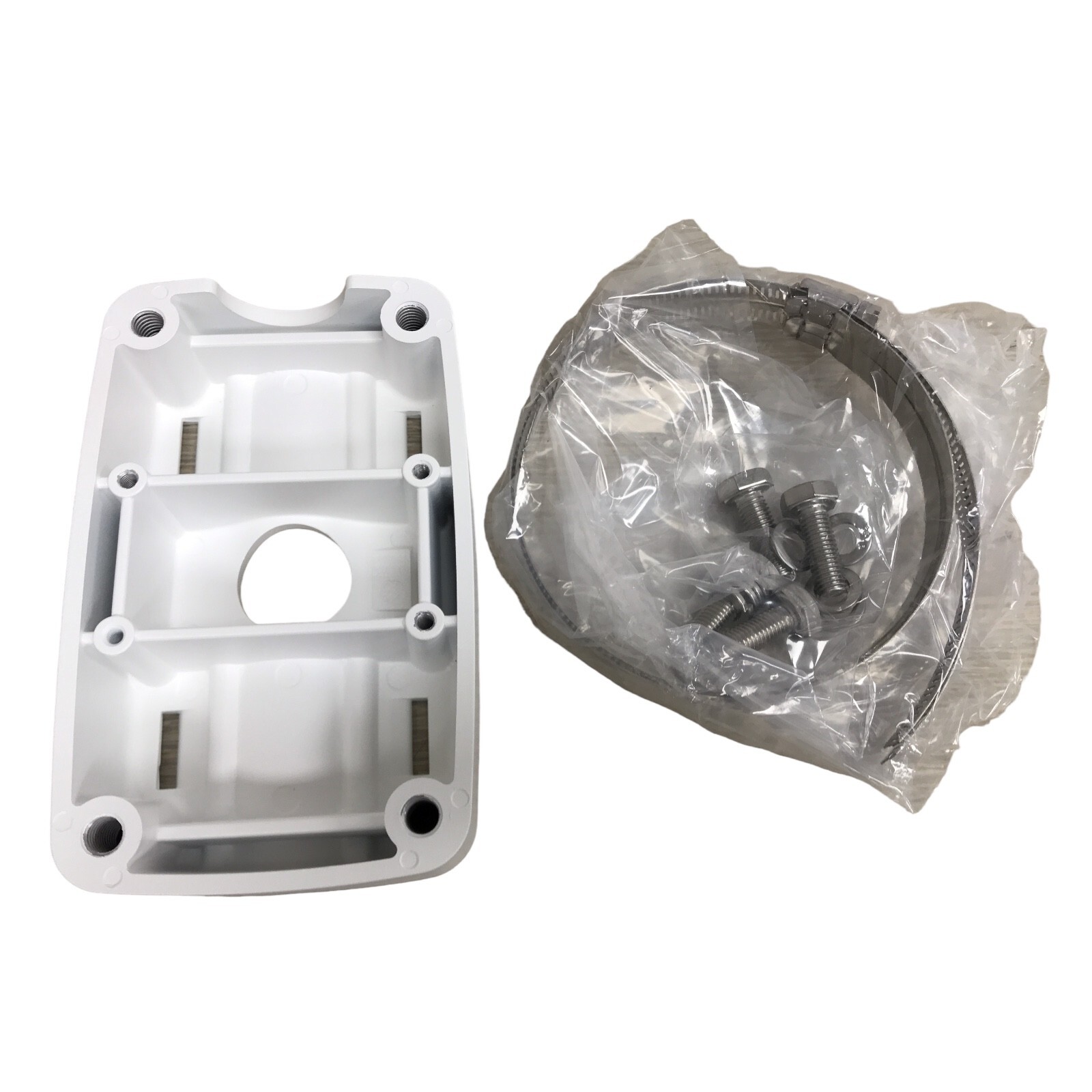 Hanwha Techwin SBP-300PMW1 Pole Mount Adapter Accessory