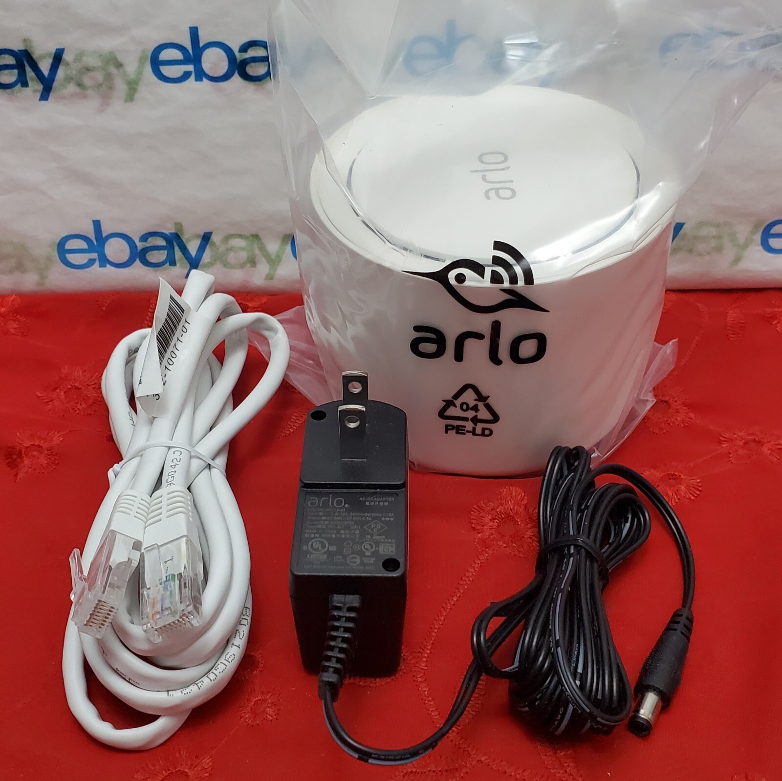 Arlo Base Station VMB3500 W/ Cables /”For Arlo Pro Wire-Free HD Security Camera”
