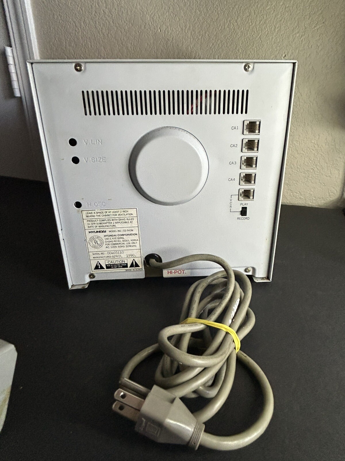 Hyundai Observation System CO-9421 Home Commercial Security Monitor Camera READ