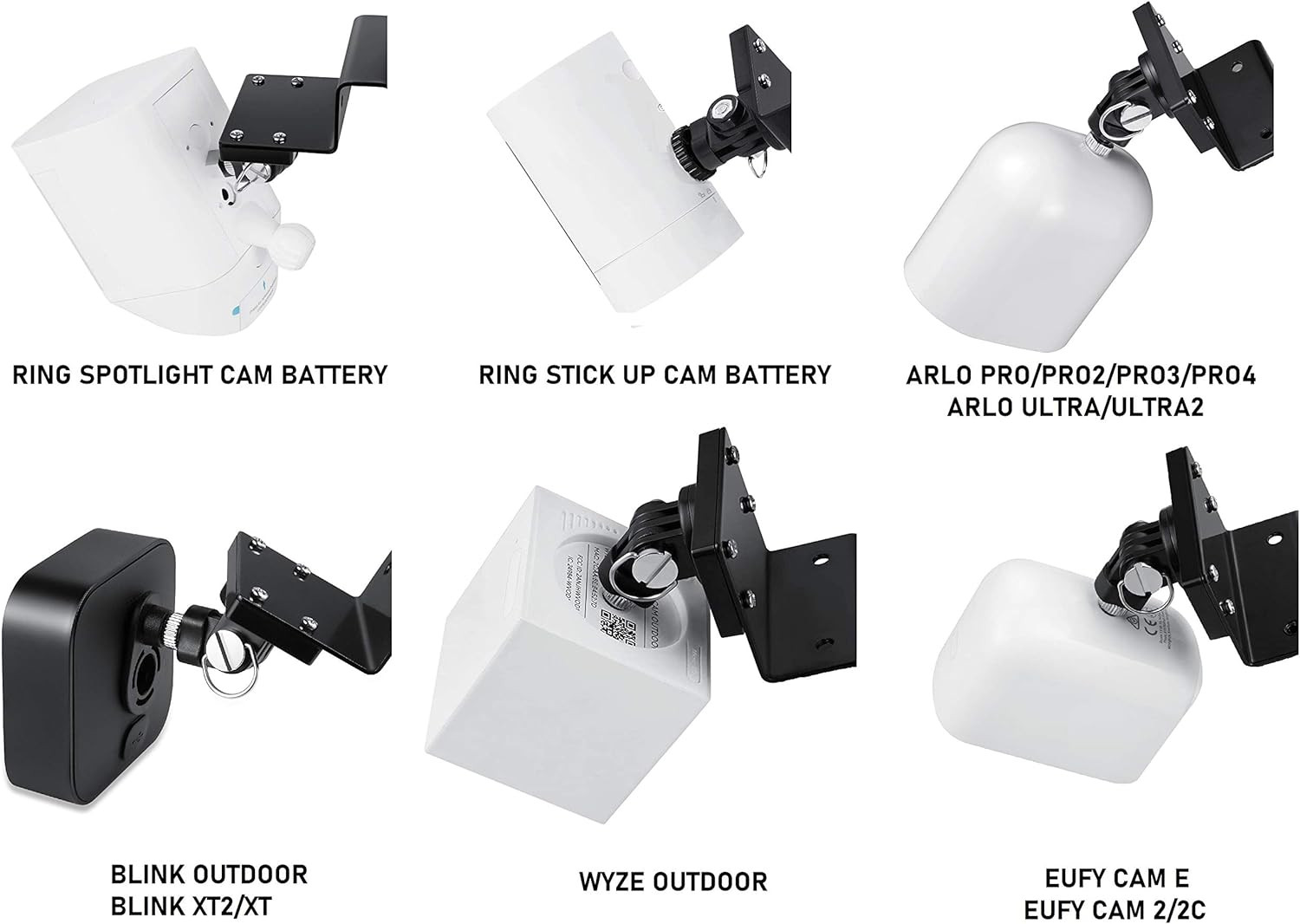 Door Mount Compatible with Arlo Hd/Pro/Pro2/Pro3/Pro4/Pro5S/Ultra/Ultra2/Essenti