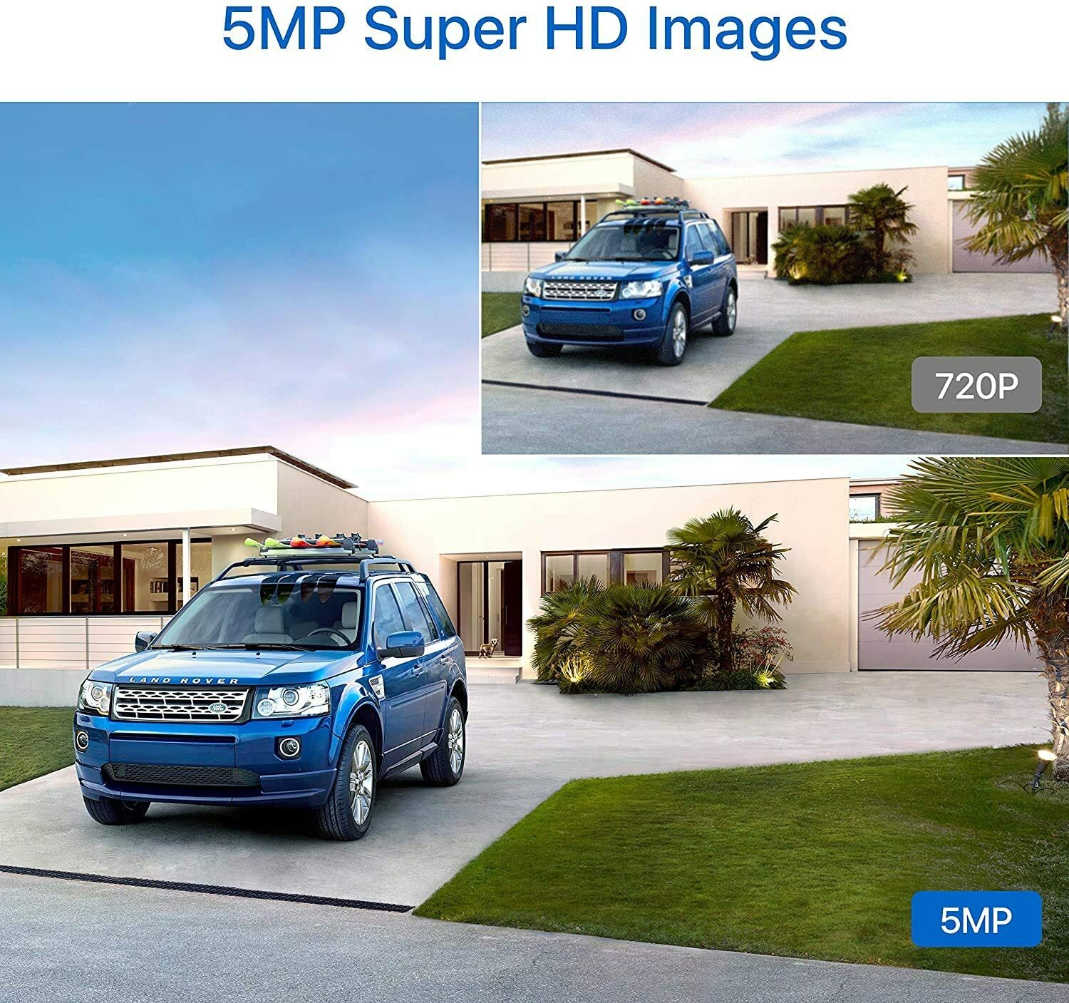 ZOSI H.265+ 8CH 5MP PoE NVR System 2K+ PoE IP Outdoor Securtiy Camera 2TB HDD