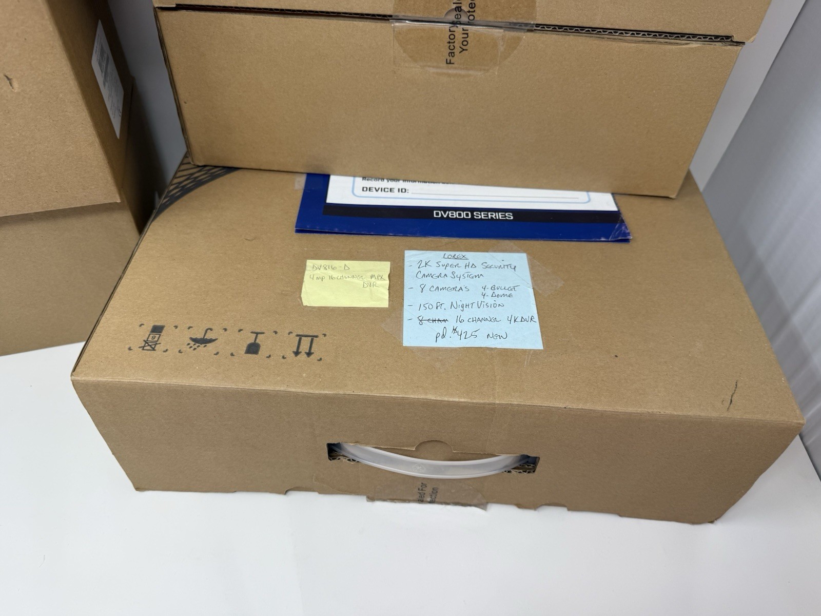 DV800-D 4 mp 16 channel 2K SUPER HD SECURITY CAMERA SYSETM