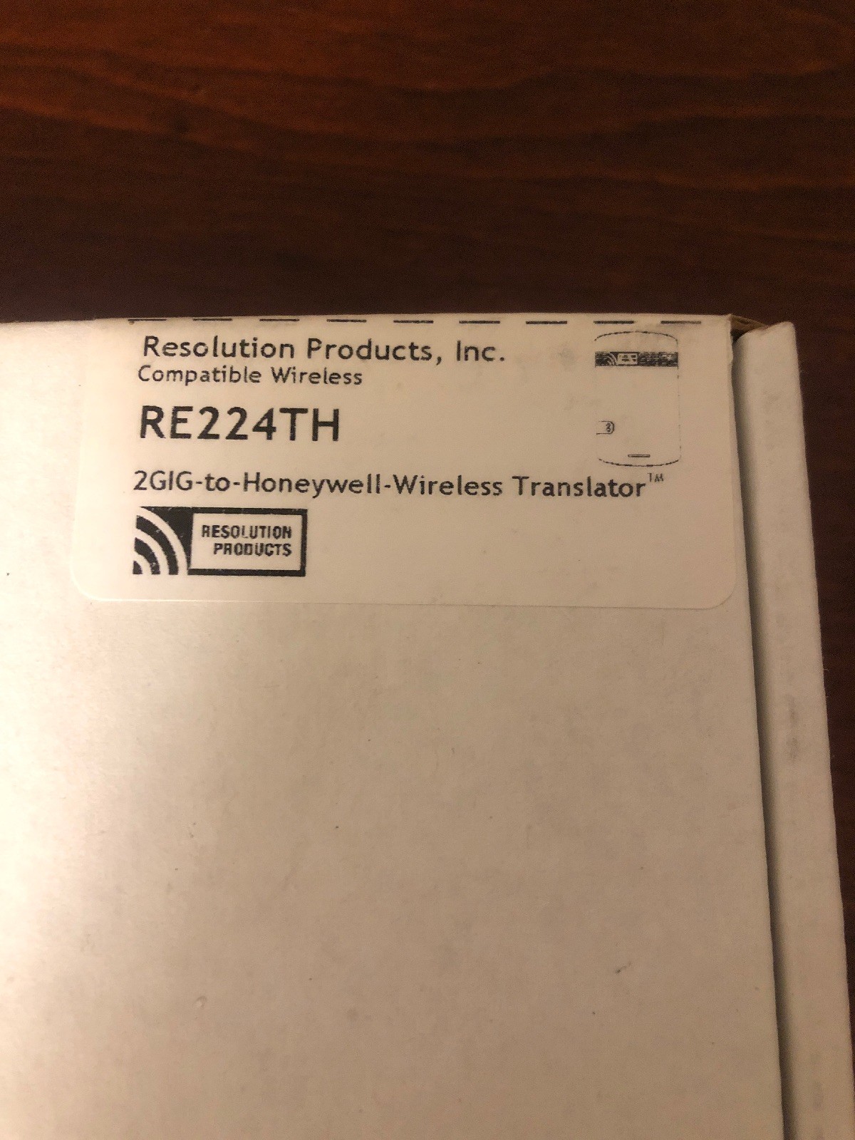 2gig To HONEYWELL RE224TH WIRELESS TRANSLATOR SECURITY ALARM RESOLUTION