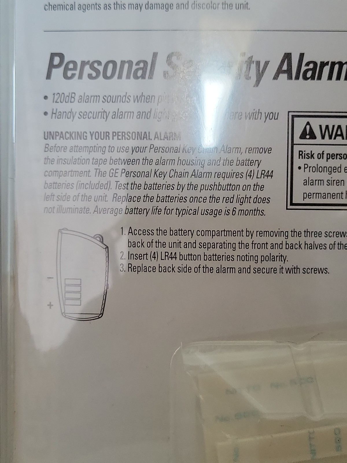 GE Smart Home Window and Door Alarm Kit Personal Security Entry Chime Mode