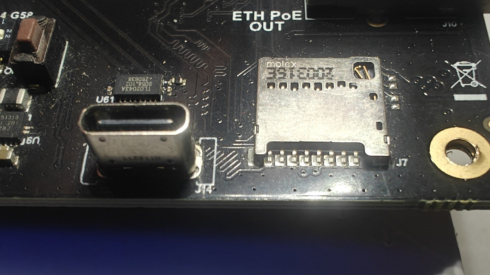 ​Luxonis OAK-FFC-4P POE AI Camera Development Baseboard | RVC2 DepthAI OPEN BOX
