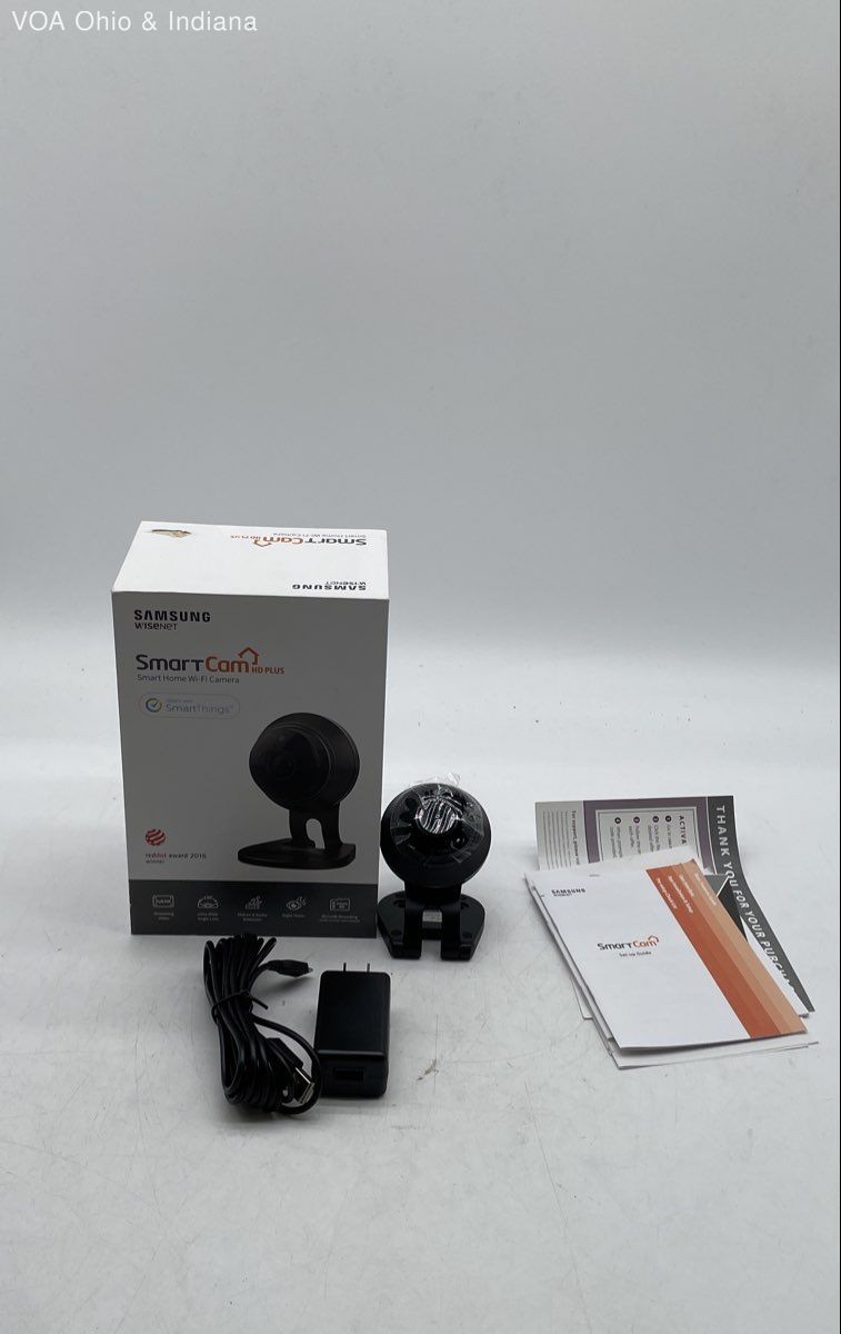 Samsung Wisenet SmartCam HD Plus SNH-C6417BNB 1080p Wi-Fi Camera Open Box