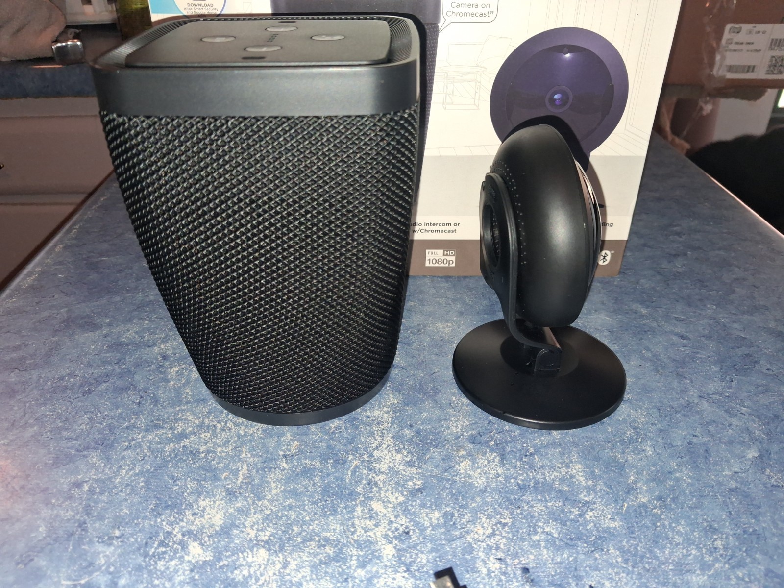 New Altec Lansing Smart Security System – Wi-Fi Camera & Speaker Voice Activated