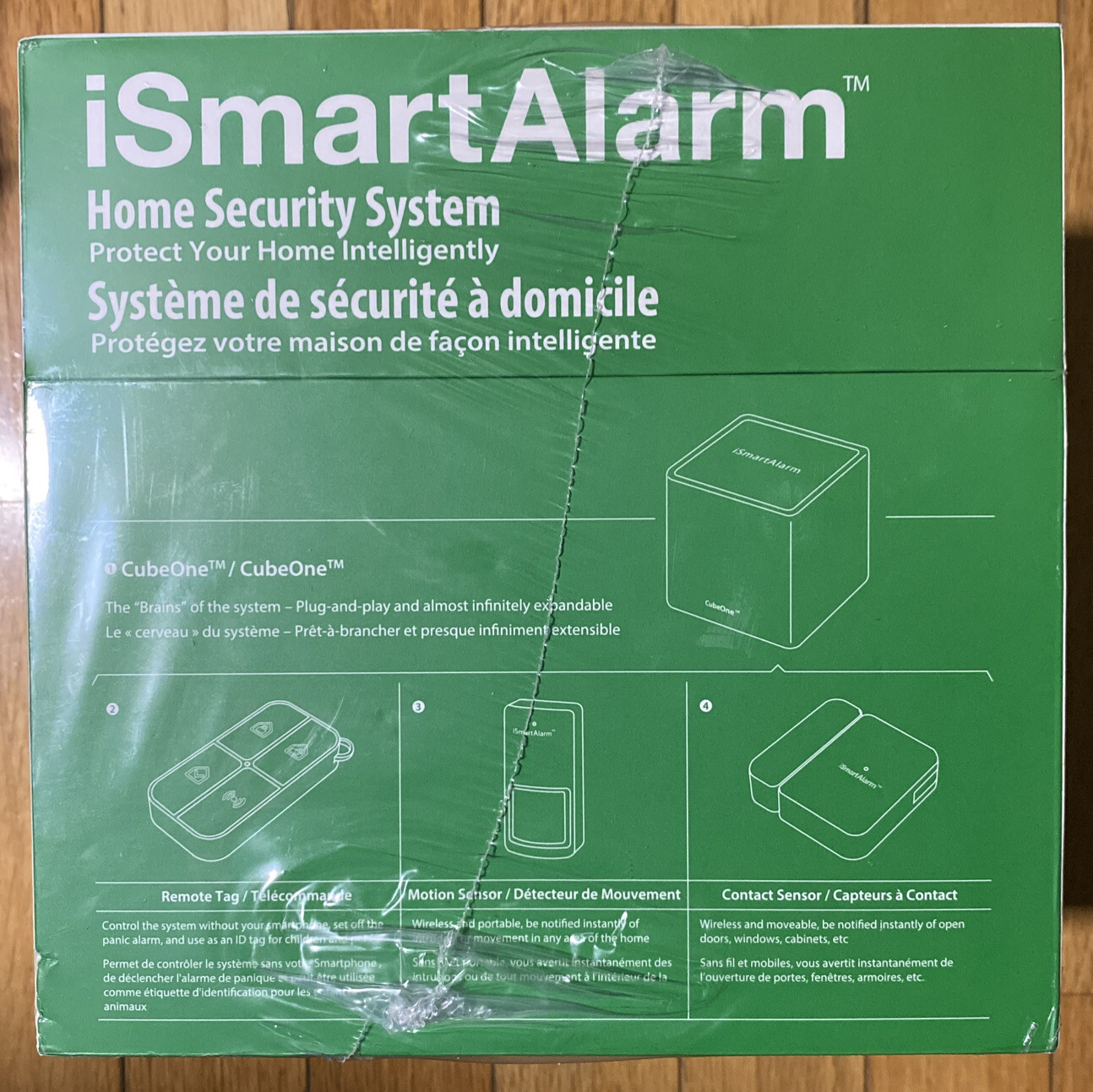 New Sealed! iSmart Alarm Deluxe Home Security System Wireless