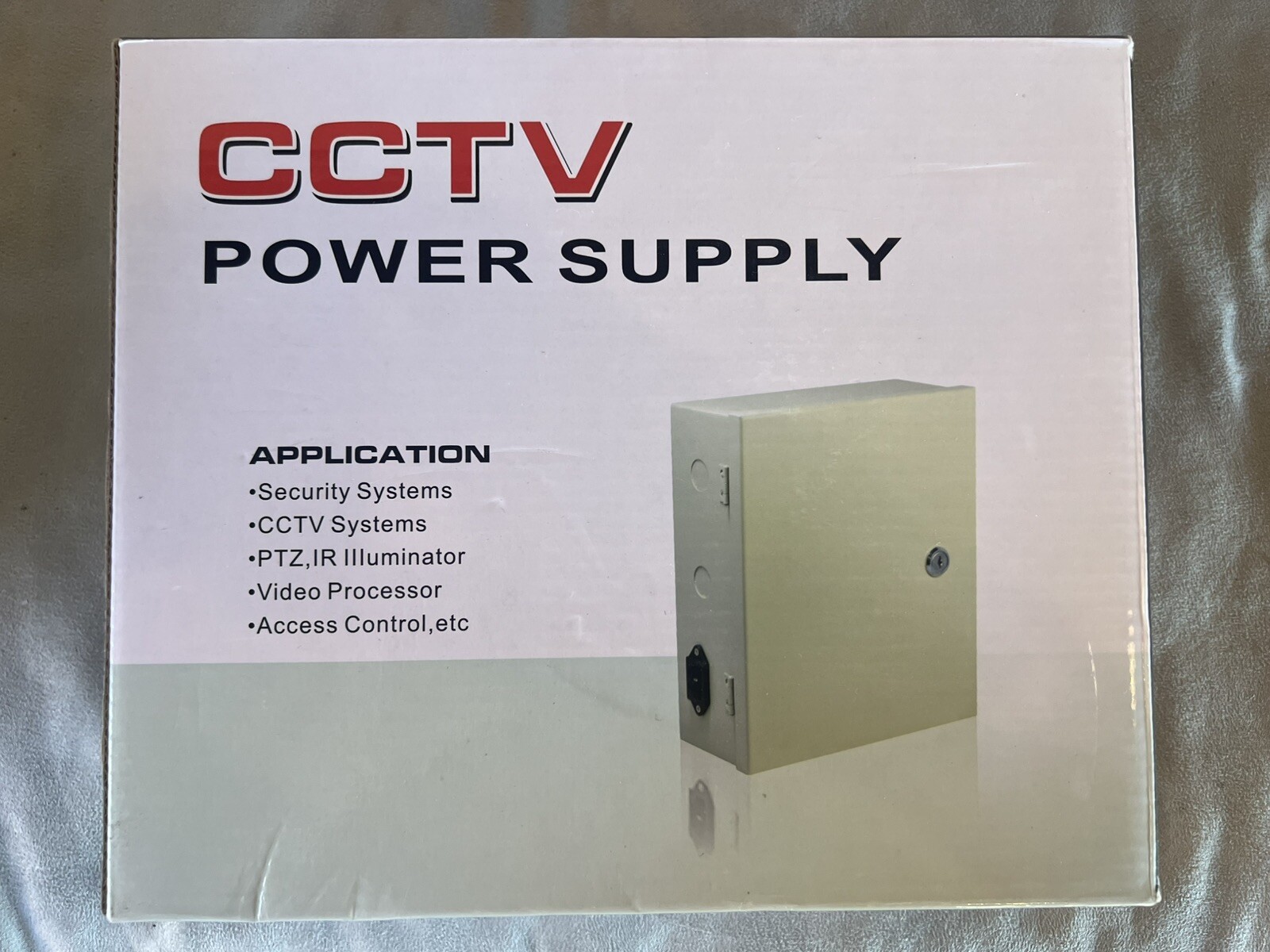 CCTV Lot 5 Infrared Cameras 7 Junction Boxes, Power Supply, H.264 8 Channel DVR