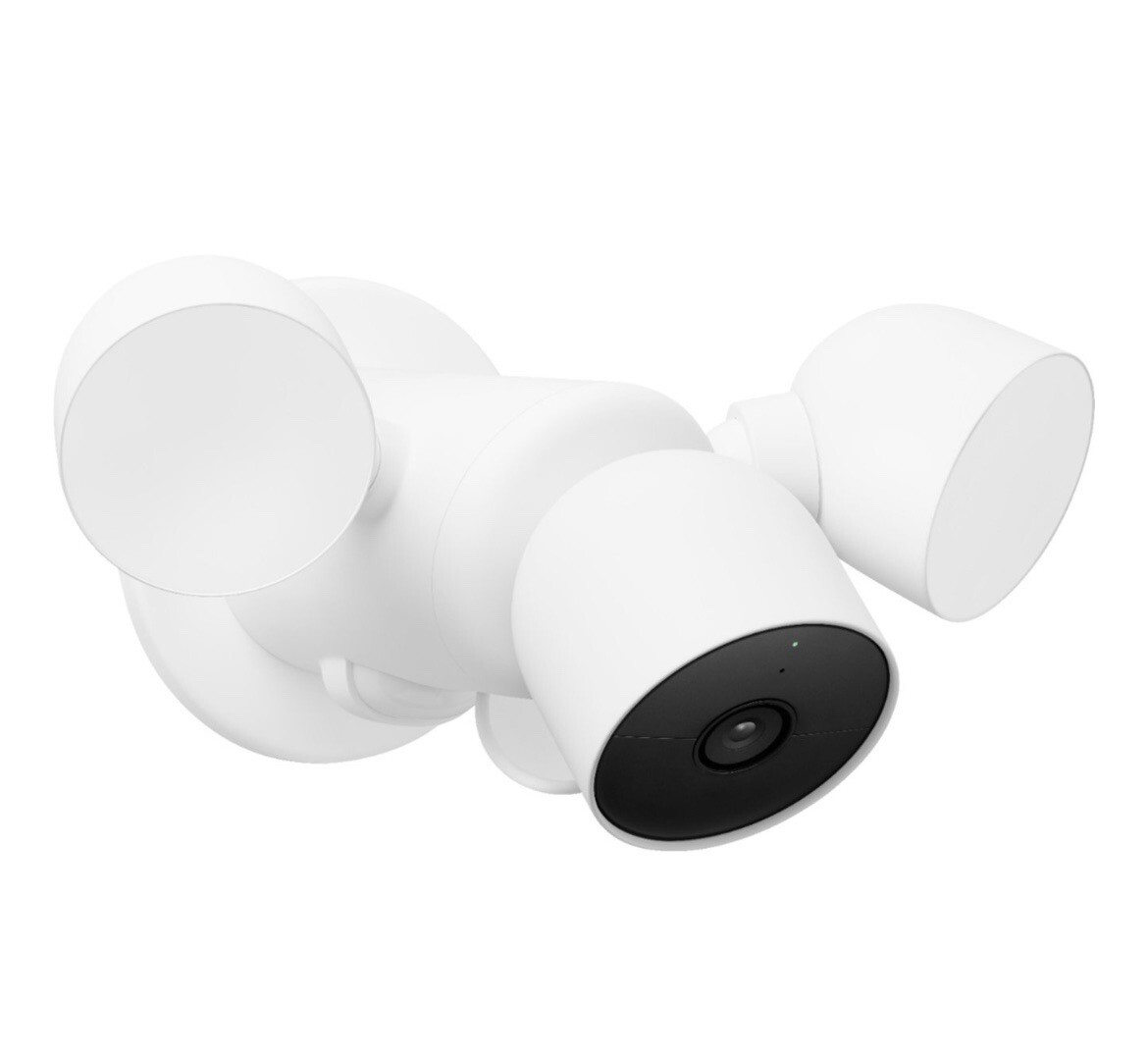 Google Nest Cam Floodlight Smart Security Camera GA02411-US