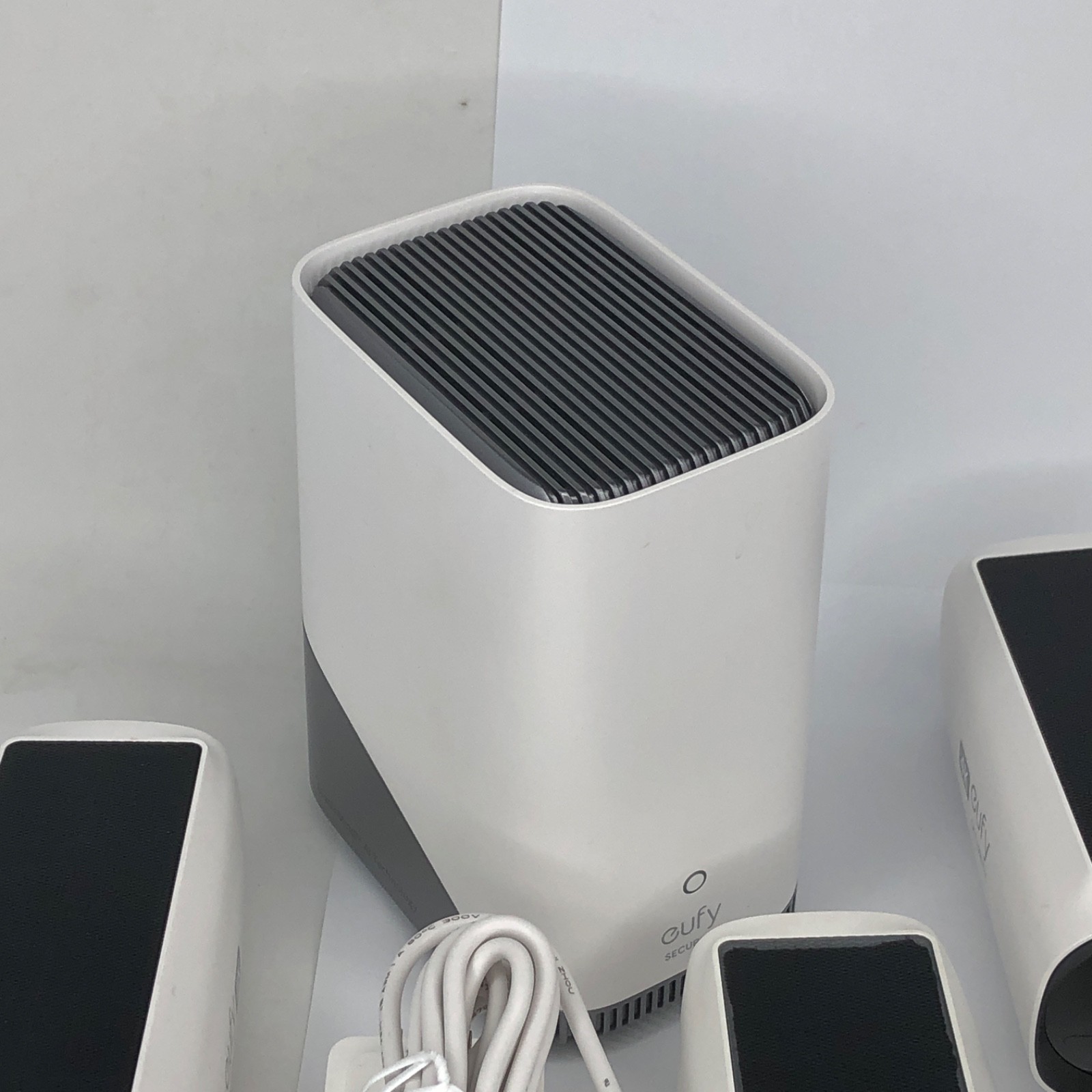 EufyCam 3, 3-Outdoor Wireless 4K Solar Powered Security Cameras w/ HomeBase 3