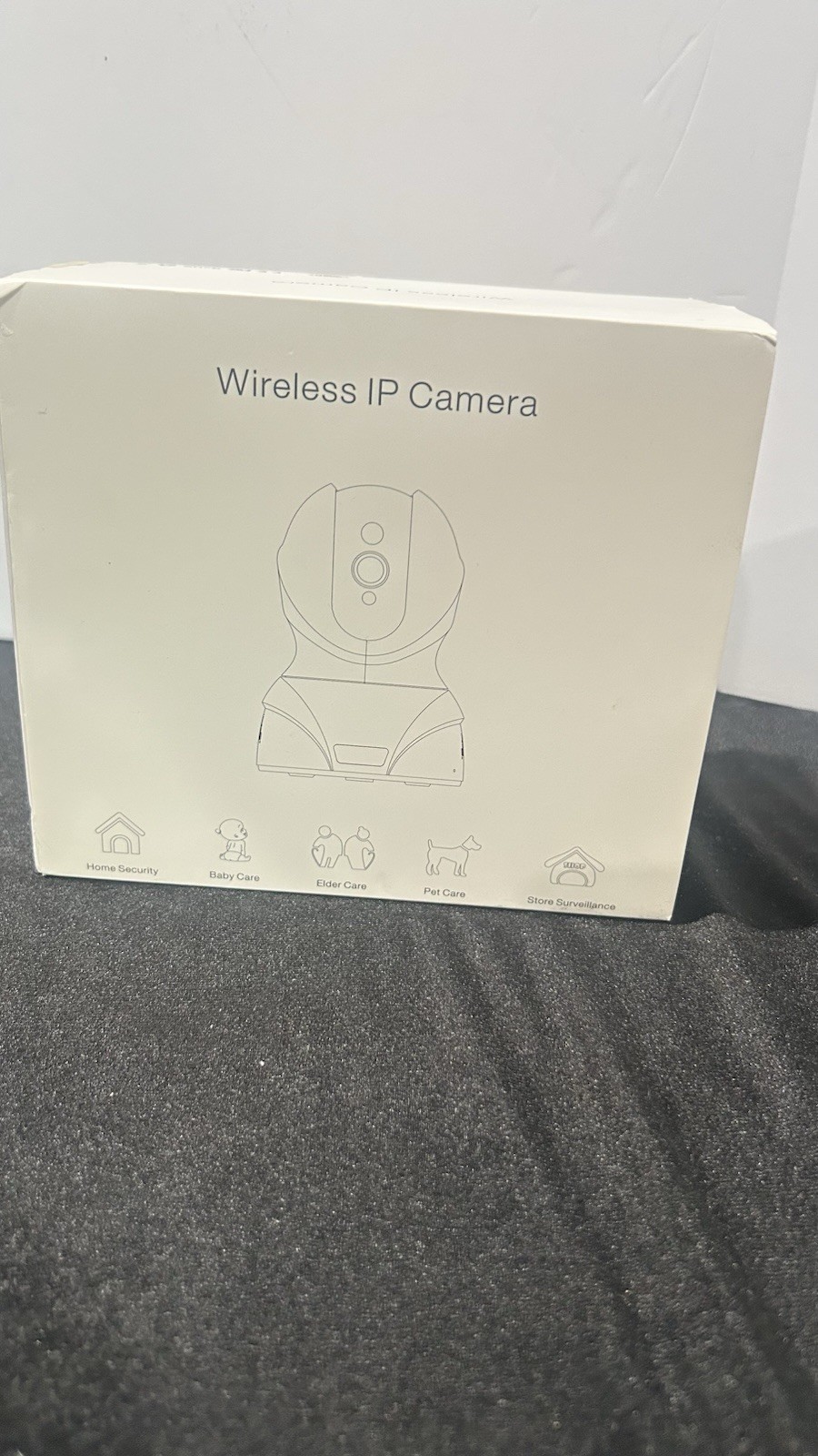 Sunnzo Wireless IP/Network Indoor Surveillance Camera Black