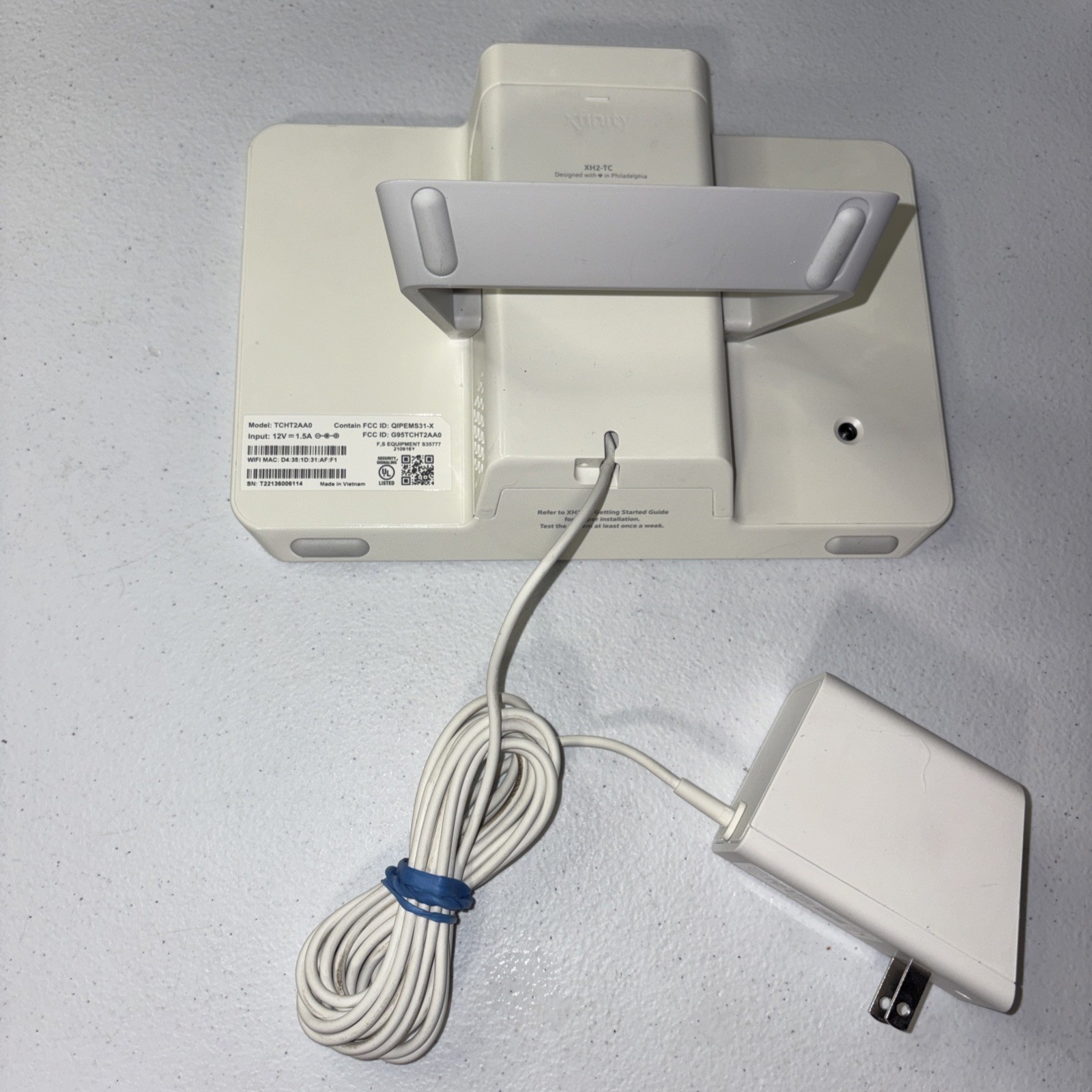 Comcast Xfinity XH1-TC Security Touchscreen Control Panel TCHT2AA0 Works