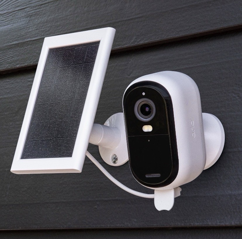 3 Pack Arlo Essential Outdoor 2K Camera 2nd Generation with 3 Solar Panels Seal