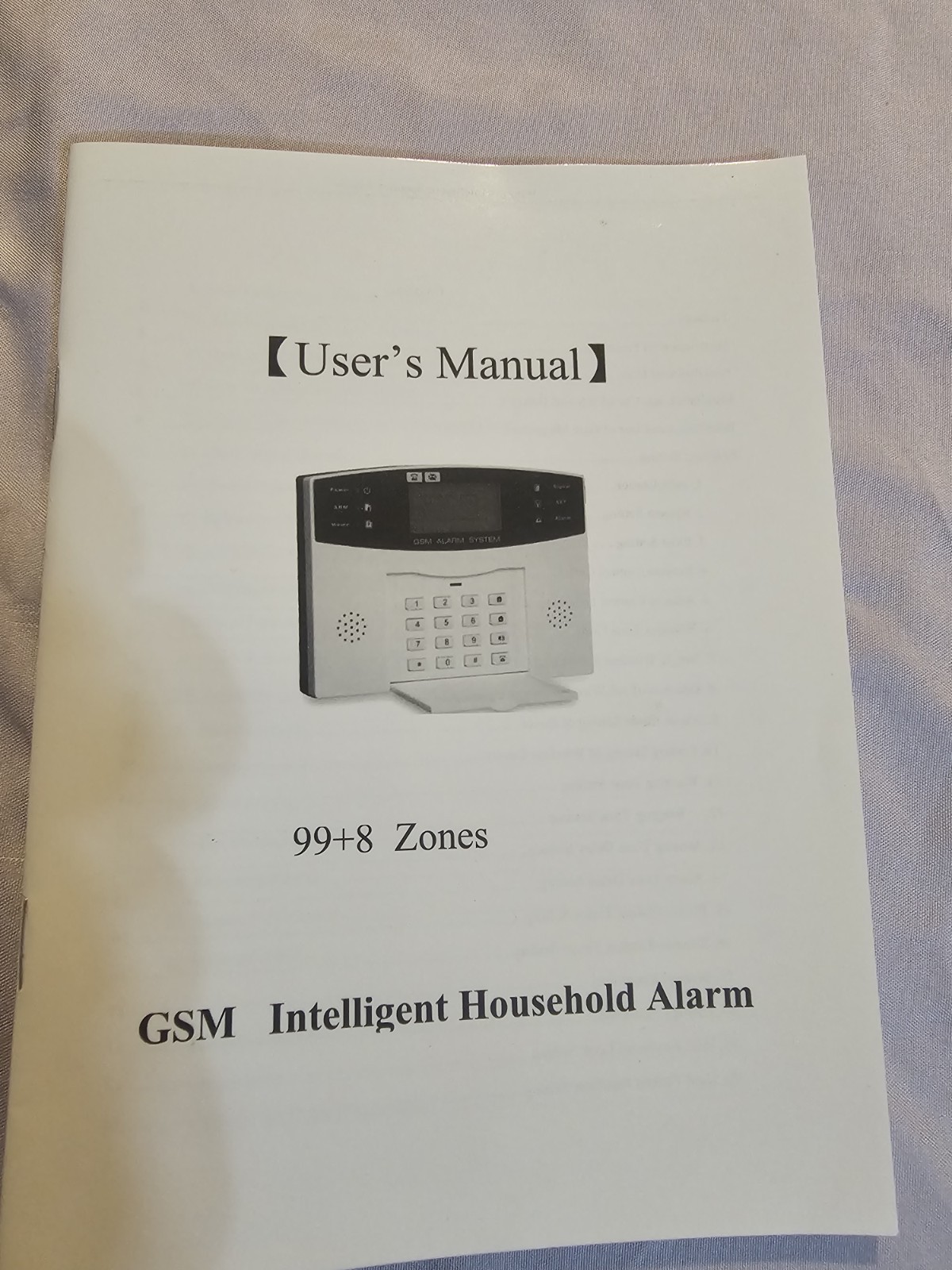 GSM Wireless Home Security Alarm System Kit 99+8 Zones Sensors Remote Siren NEW