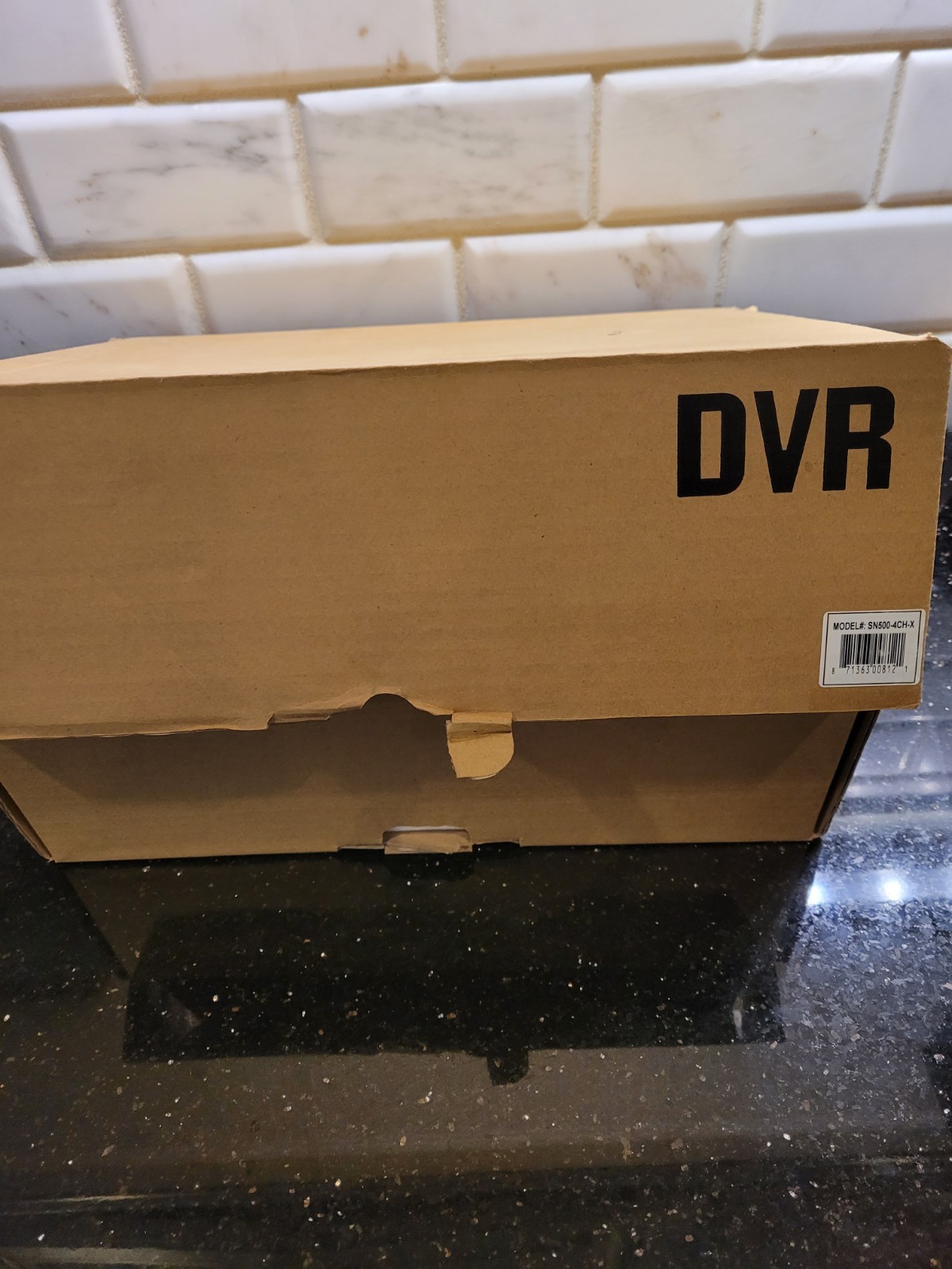 Defender Sentinel SN500-4CH-X 4 Channel DVR Security Camera System 2 Cameras NOS