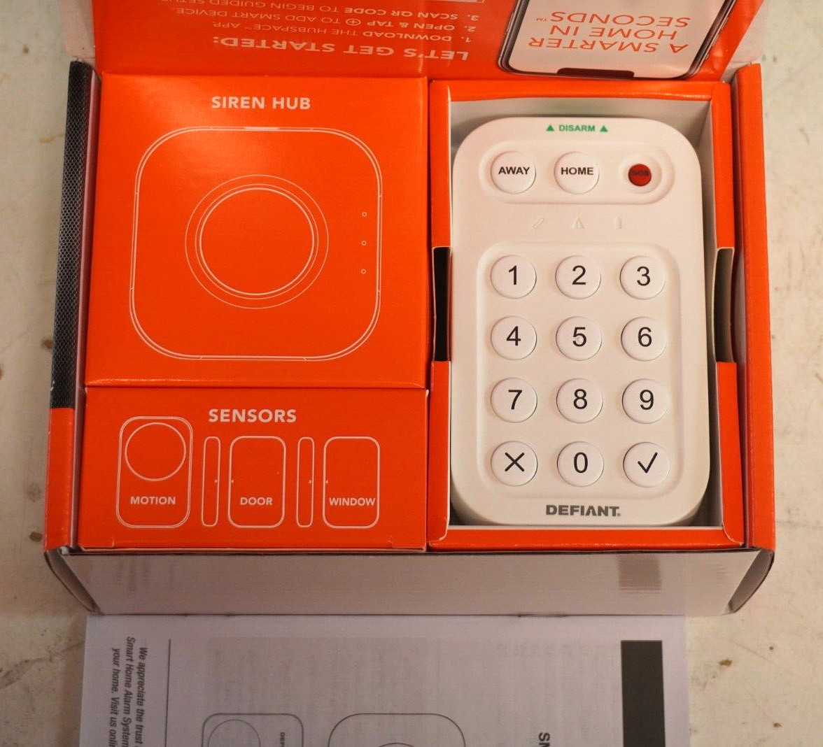 Defiant Smart Home Alarm System with WiFi and Bluetooth Powered by Hubspace