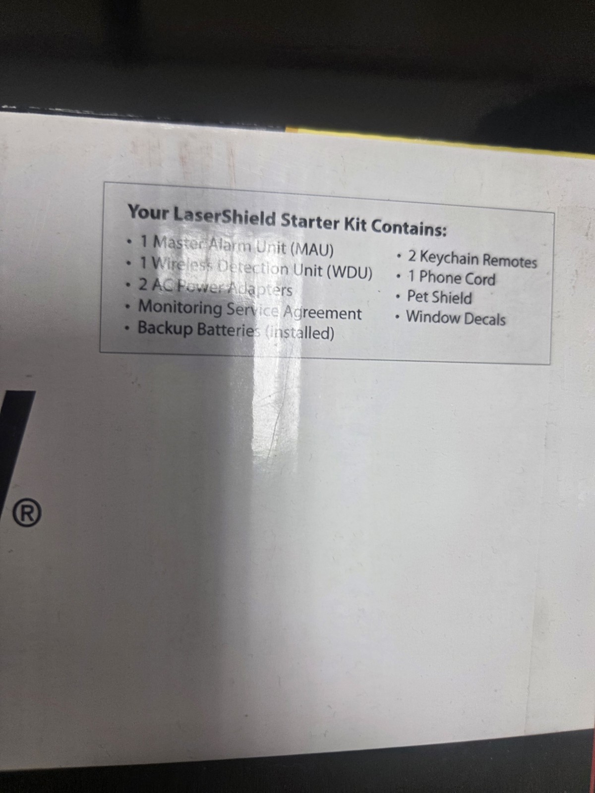 LaserShield Home Security in a Box Plug-N-Go System • NEW • Alarm Kit