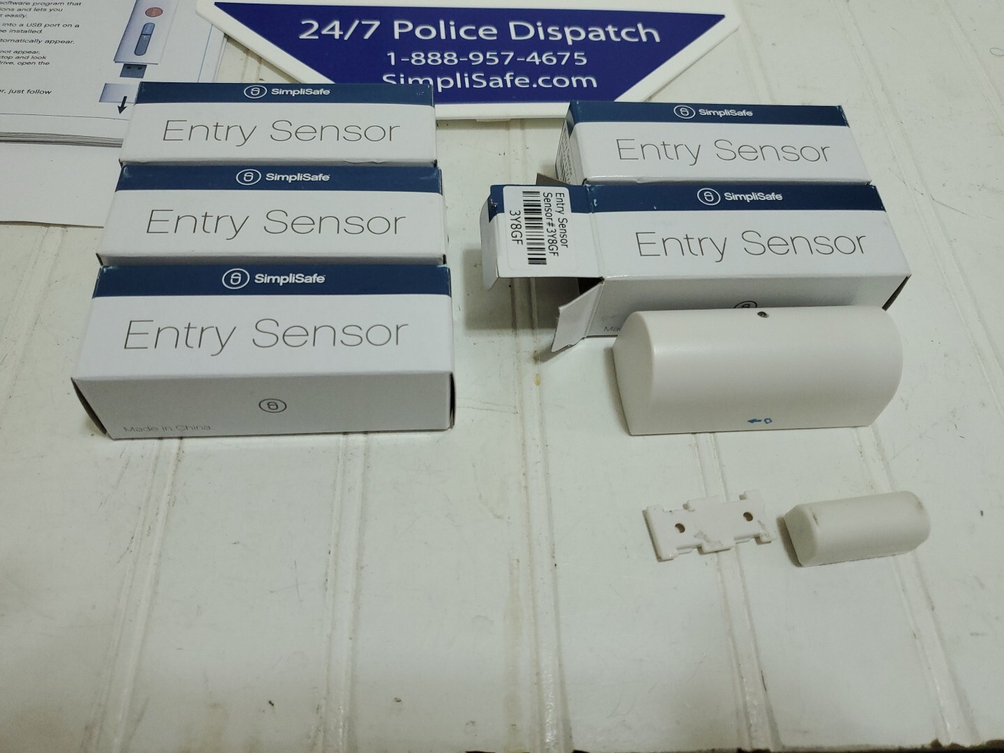 SimpliSafe Wireless 1st Generation Home Security Alarm System 14 Piece Bundle
