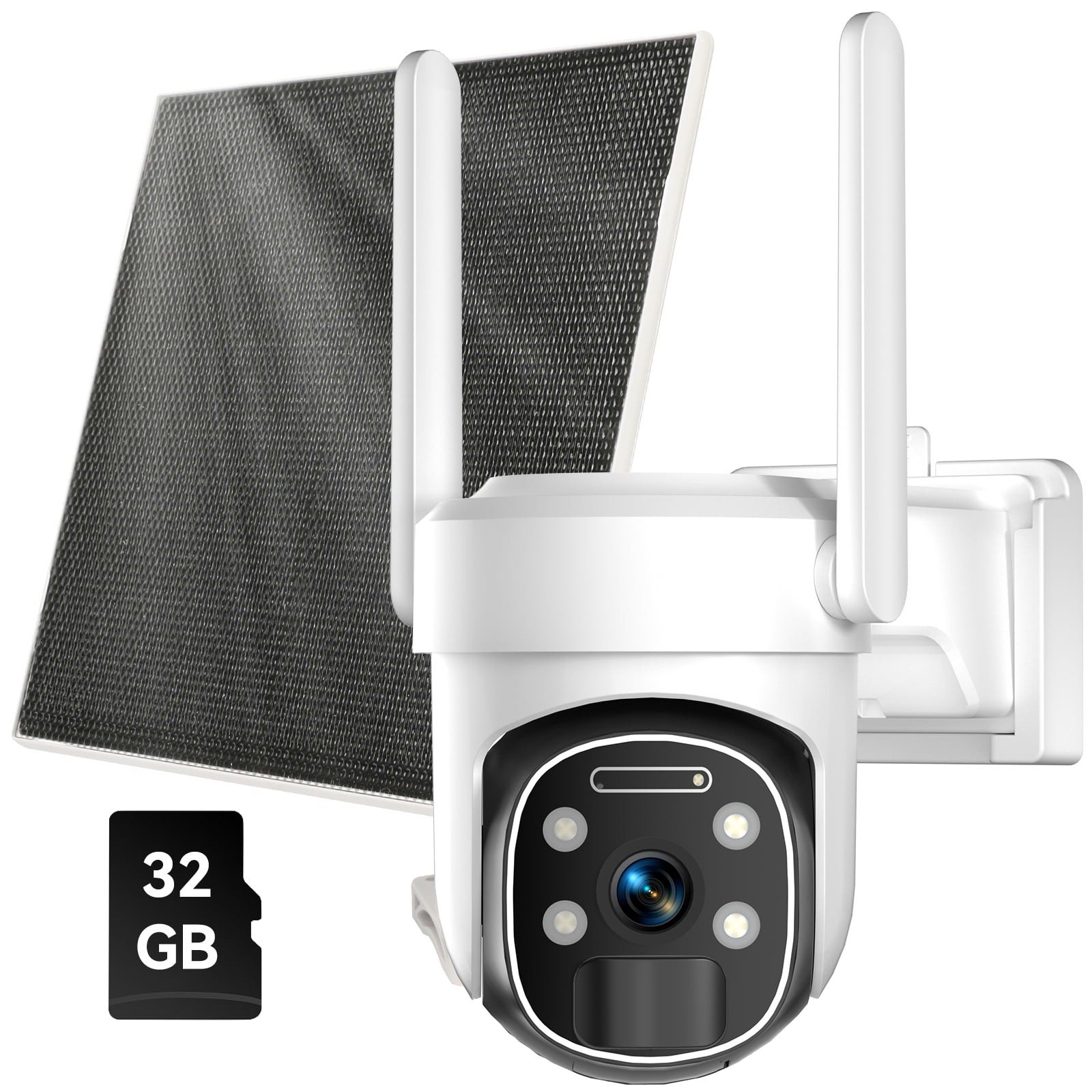 1PACK Solar Camera 4G LTE Wireless Security Camera Outdoor Solar Battery Camera