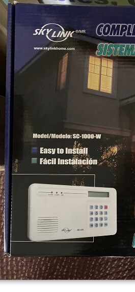 Skylink SC-100 Security System Deluxe Kit New