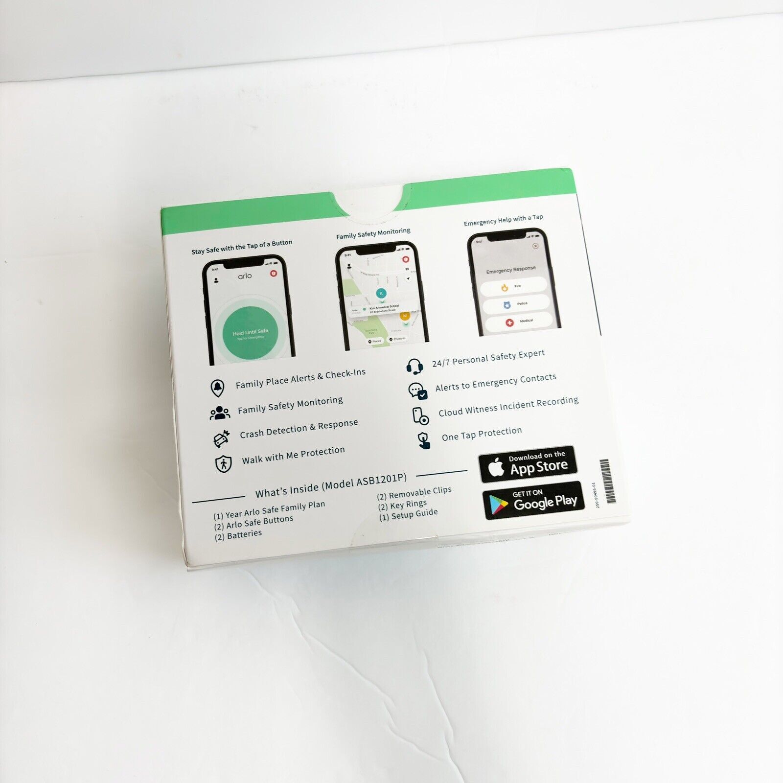 Arlo Safe Family Bundle 1 Year Safe Family Plan and 2 Safe Button Accessories