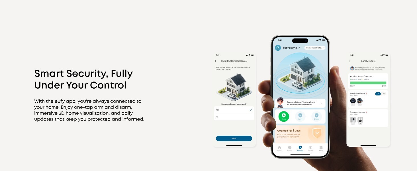 eufy HomeBase Pro S1 4G Backup 24hr Battery No Fee 32GB+16TB