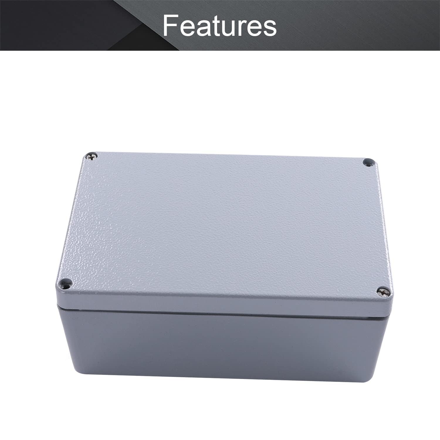 Fielect 7.40" x 4.72" x 3.07", 188x120x78mm(L*W*H) Aluminum