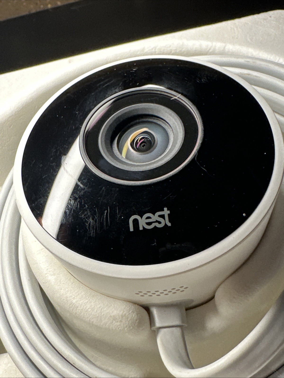 Google Nest Cam NC2400ES Outdoor Security Camera 1st Gen 2-Pack 1080p HD Wired